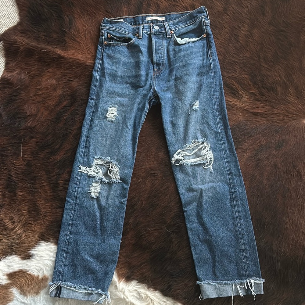Levi's Wedgie Straight Jeans size 27
